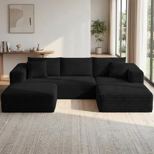 CUBENTE CNest-108 U-Sectional with Ottomans